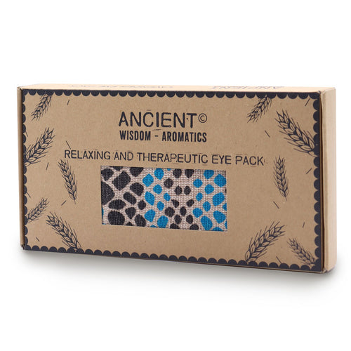 Coussin pour les Yeux à la Lavande, Coton et Juco, Coffret Cadeau – Vipère Bleue