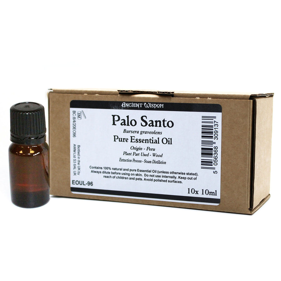 Huile Essentielle de Palo Santo – Lot de 10 x 10 ml