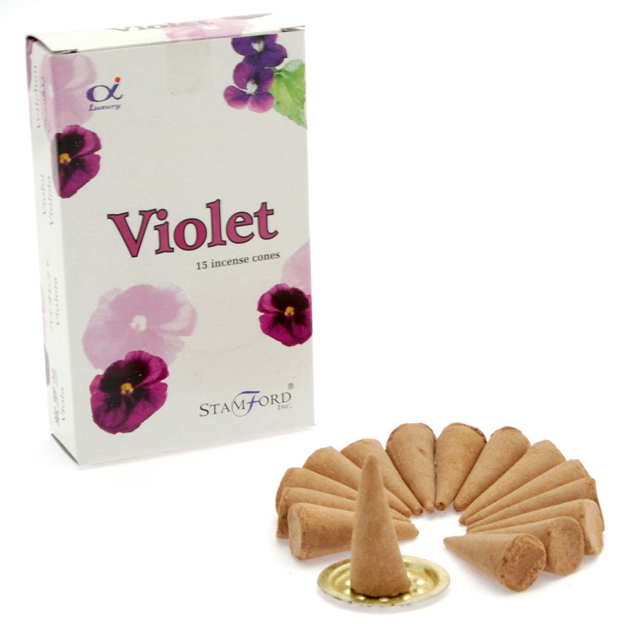 Cônes d'Encens Violette
