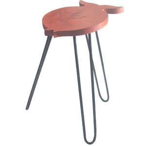 Support à Plante Poisson en Bois d'Albasia – Terracotta