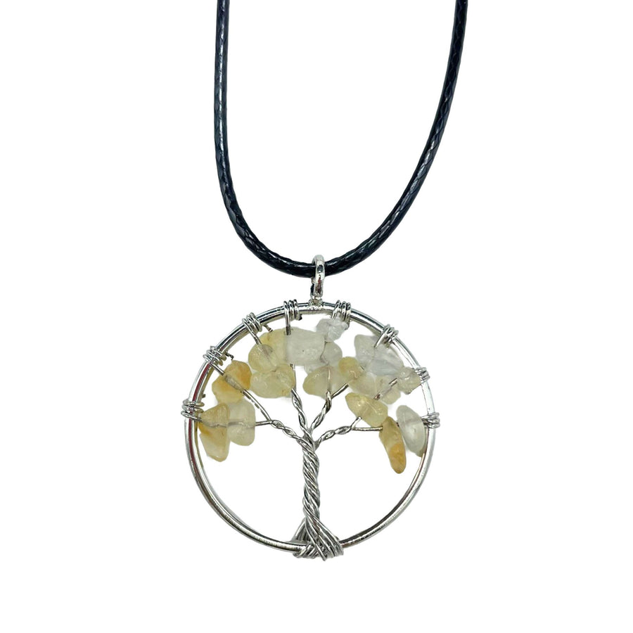 Pendentif Arbre de Vie en Cornaline