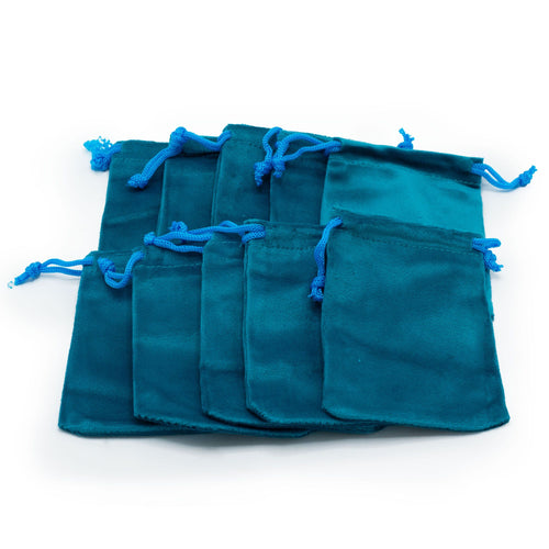 Lot de 100 Pochettes en Velours Grandes 9x12 cm