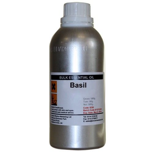Huile Essentielle de Basilic 500 g – Vrac Professionnel