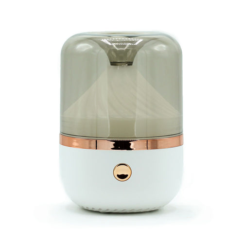 Diffuseur d'Arômes Urbain Blanc & Bronze – USB, Veilleuse Couleur