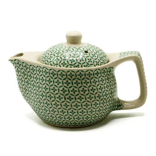 Petite Théière à Infusion 350 ml – Mosaïque Verte