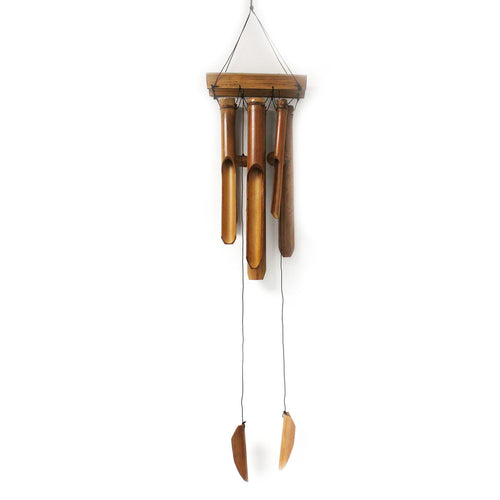 Carillon à Vent en Bambou Naturel – 6 Tubes