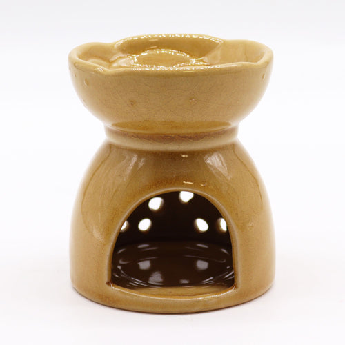 Brûle-Parfum Arbre de Vie en Céramique – Miel