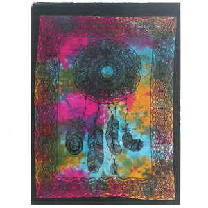 Tenture Murale en Coton Attrape-Rêves – 78 x 112 cm
