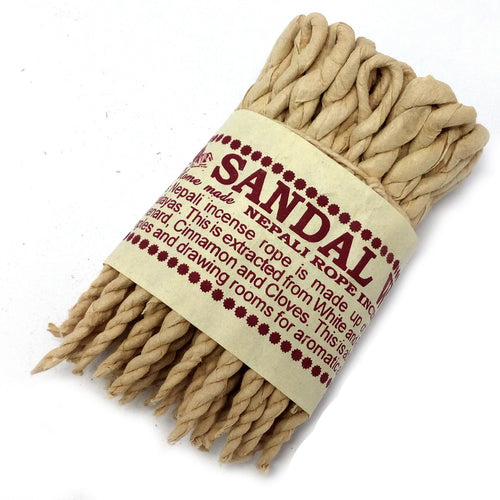 Corde d'Encens Népalaise Bois de Santal & Épices