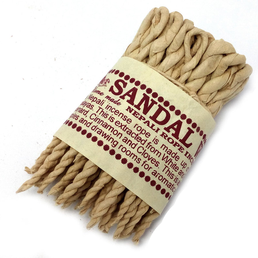 Corde d'Encens Népalaise Bois de Santal & Épices