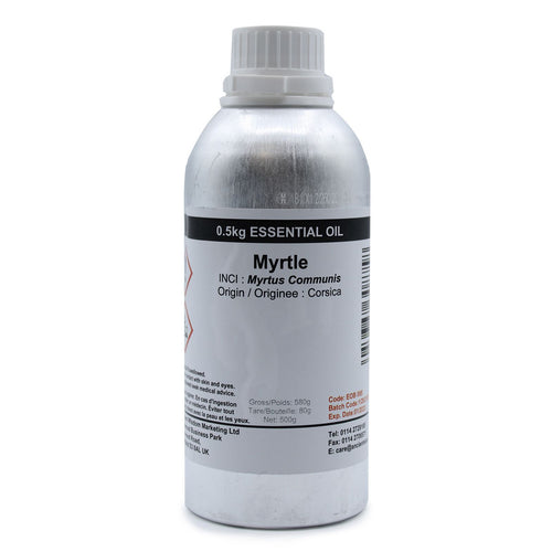 Huile Essentielle de Myrte – 500 g (Format Professionnel)
