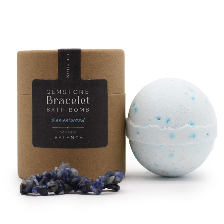 Bombe de Bain Bracelet en Pierres Naturelles – Sodalite