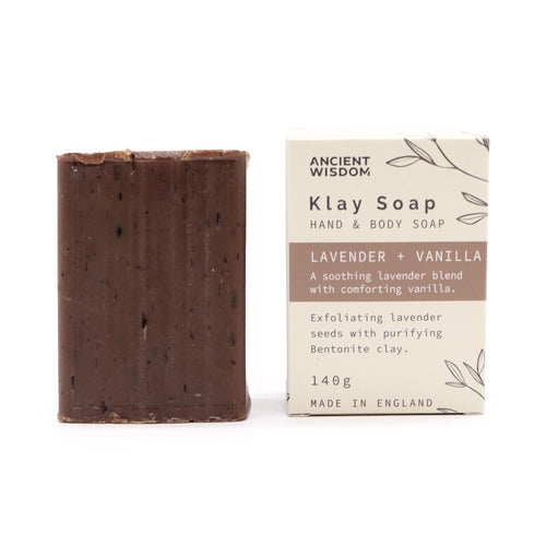 Savon à l'Argile Lavande & Vanille