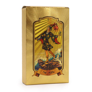 Jeu de Tarot Doré – 78 Cartes