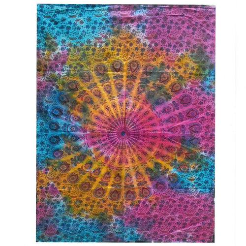 Tenture Murale en Coton – Mandala Rond