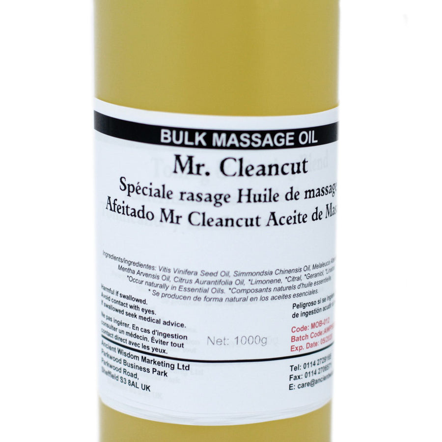 Huile de Massage 1 kg – Rasage Mr Cleancut