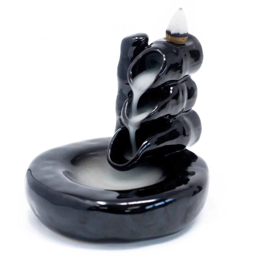 Brûleur d'Encens à Reflux – Bambou & Bassin