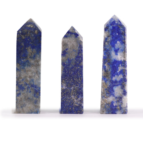 Obélisque en Lapis-Lazuli d'Afghanistan – ~5 cm