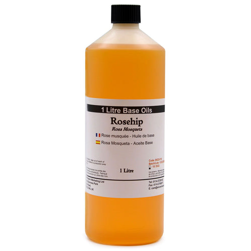 Huile Végétale de Rose Musquée – 1 Litre