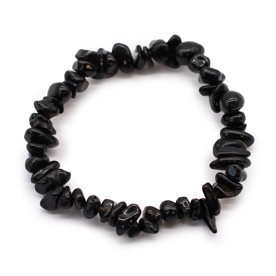 Bracelet en Pierres Naturelles – Agate Noire