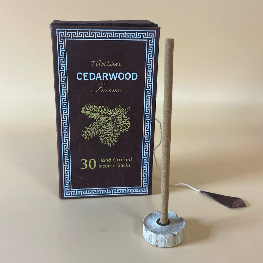 Coffret Cadeau d'Encens Dhoop de l'Himalaya – Bois de Cèdre