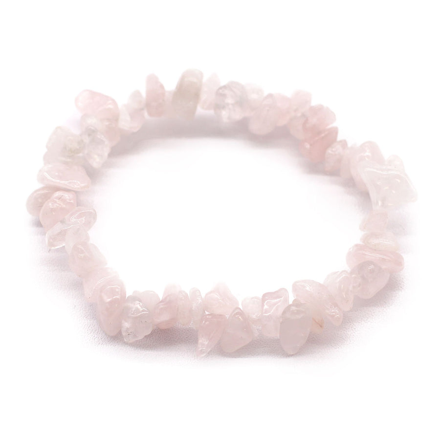 Bracelet en Pierres Naturelles – Quartz Rose