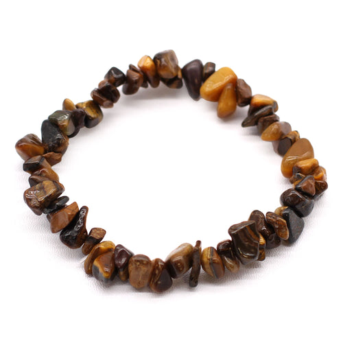 Bracelet en Pierres Naturelles – Œil de Tigre
