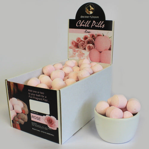 Bombes de Bain Parfumées Rose – Boîte 1,3 kg
