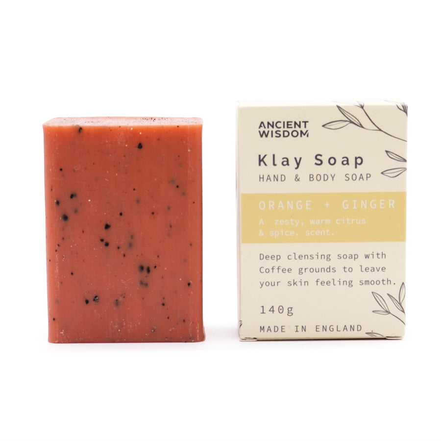 Savon à l'Argile Orange & Gingembre