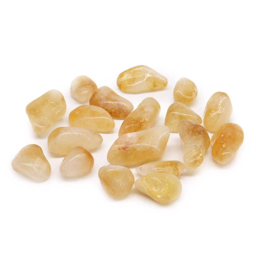 Lot de 24 Pierres Roulées – Citrine Quartz Qualité A