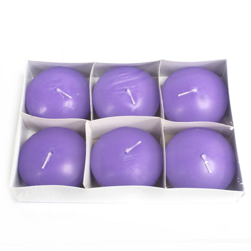 Grande Bougie Flottante Lilas – 7 à 8 h de Combustion