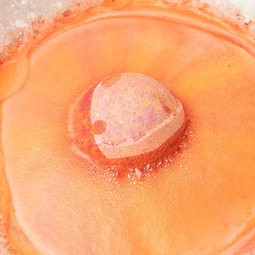 Bombe de Bain Élémentaire aux Cristaux – Feu