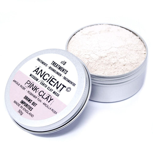 Masque Visage à l'Argile Rose Peaux Sensibles – 75 g