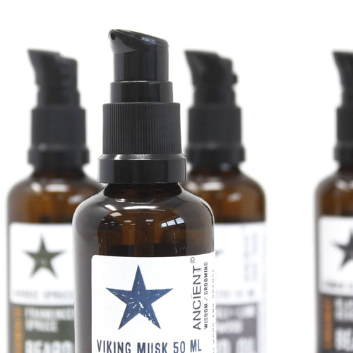 Huile à barbe naturelle 50 ml – Musc Viking