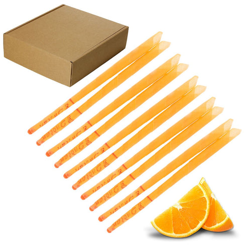 Bougies Auriculaires Orange Douce – Coton & Cire d'Abeille