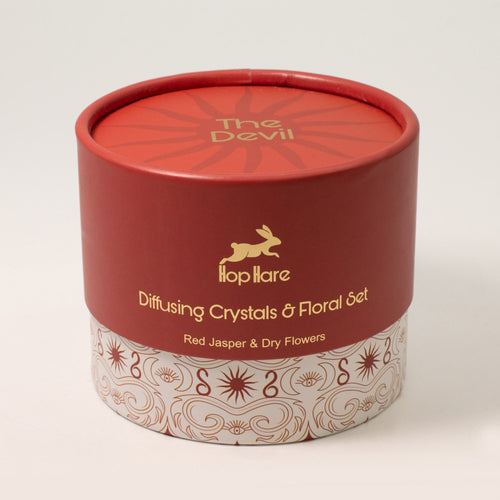Coffret Cristaux Diffuseurs & Fleurs Séchées - Le Diable