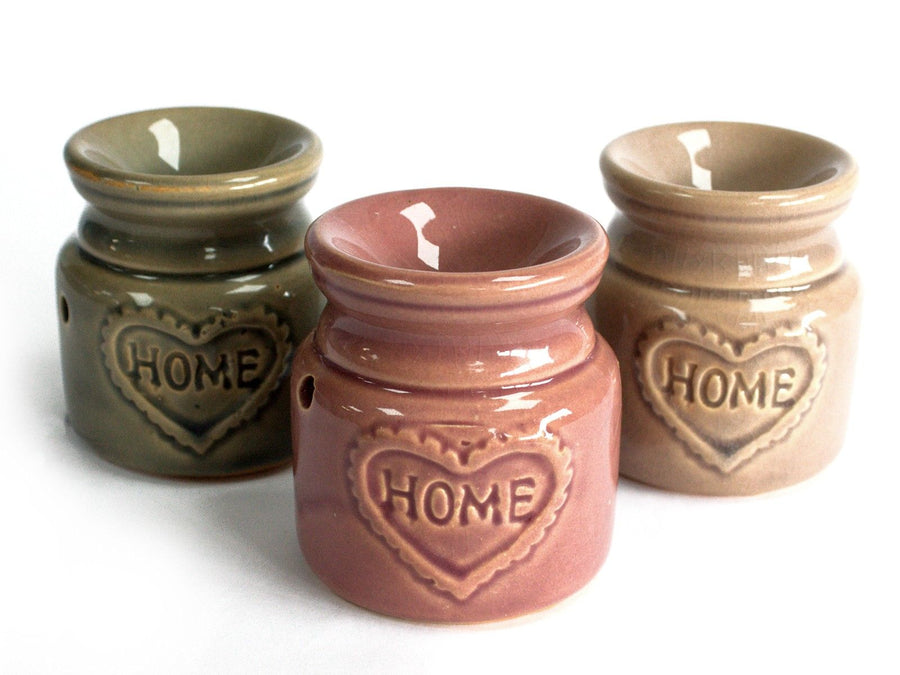 Brûle-Parfum Maison Home – Gris, Petit Modèle