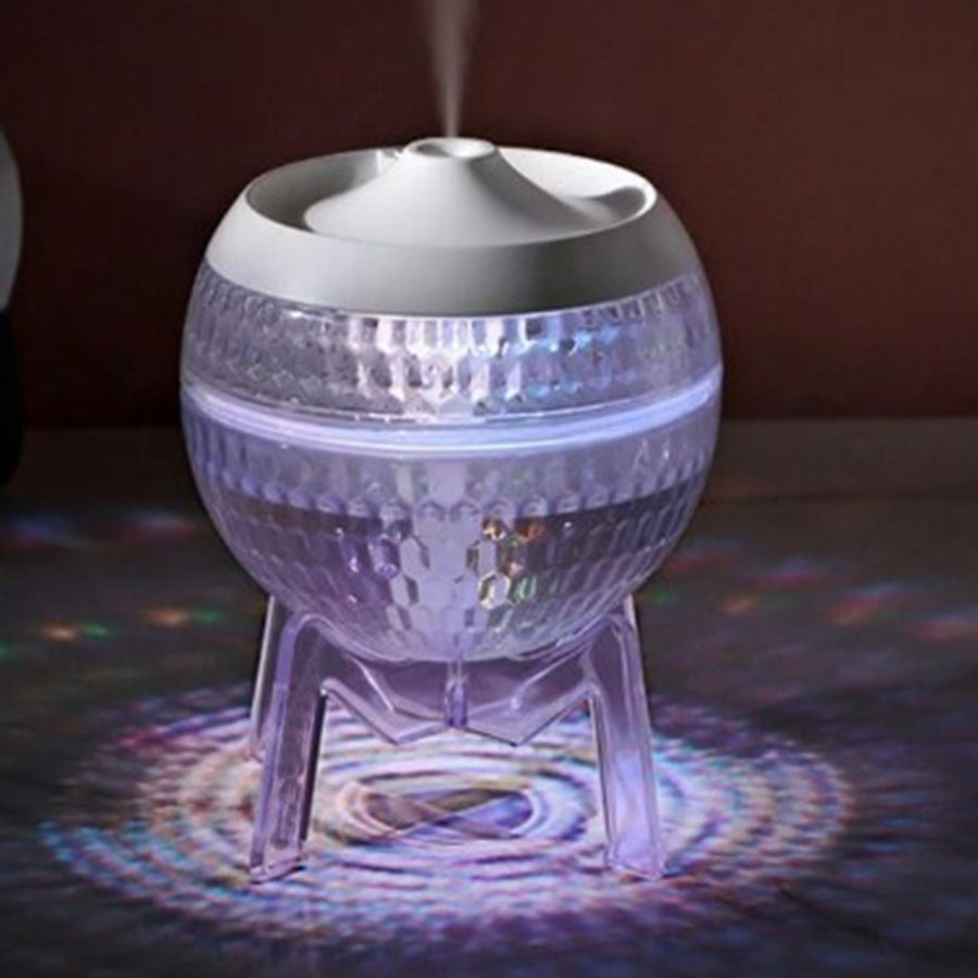 Humidificateur Mondo Planète Transparent – USB, Veilleuse Couleur