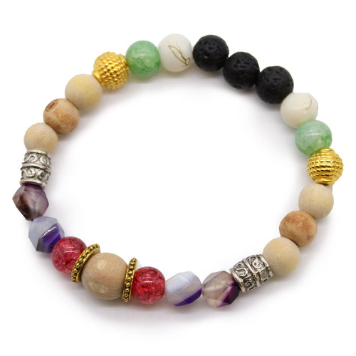 Bracelet en Pierres Naturelles Tri Hita Karana – Amour