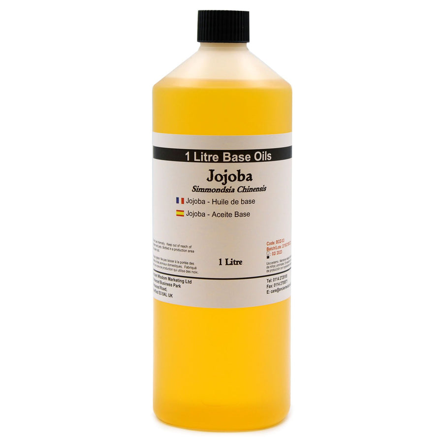 Huile Végétale de Jojoba – 1 Litre