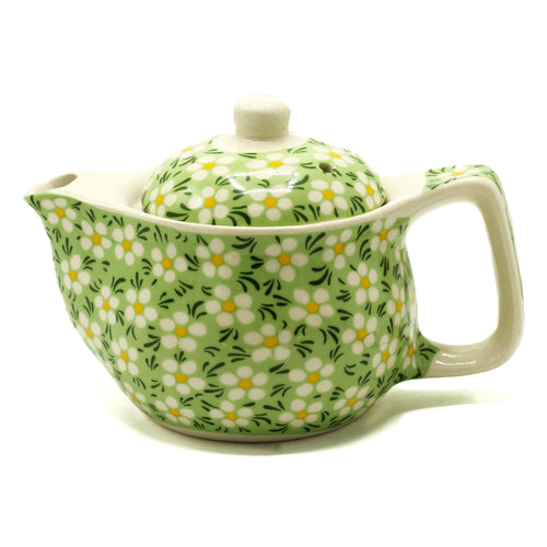 Petite Théière à Infusion 350 ml – Marguerites Vertes