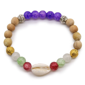 Bracelet en Pierres Naturelles Tri Hita Karana – Beauté & Sagesse