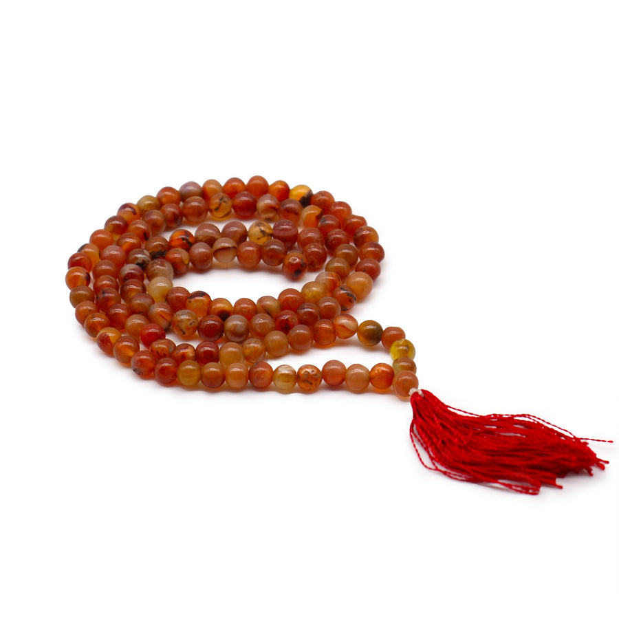 Mala 108 Perles – Cornaline