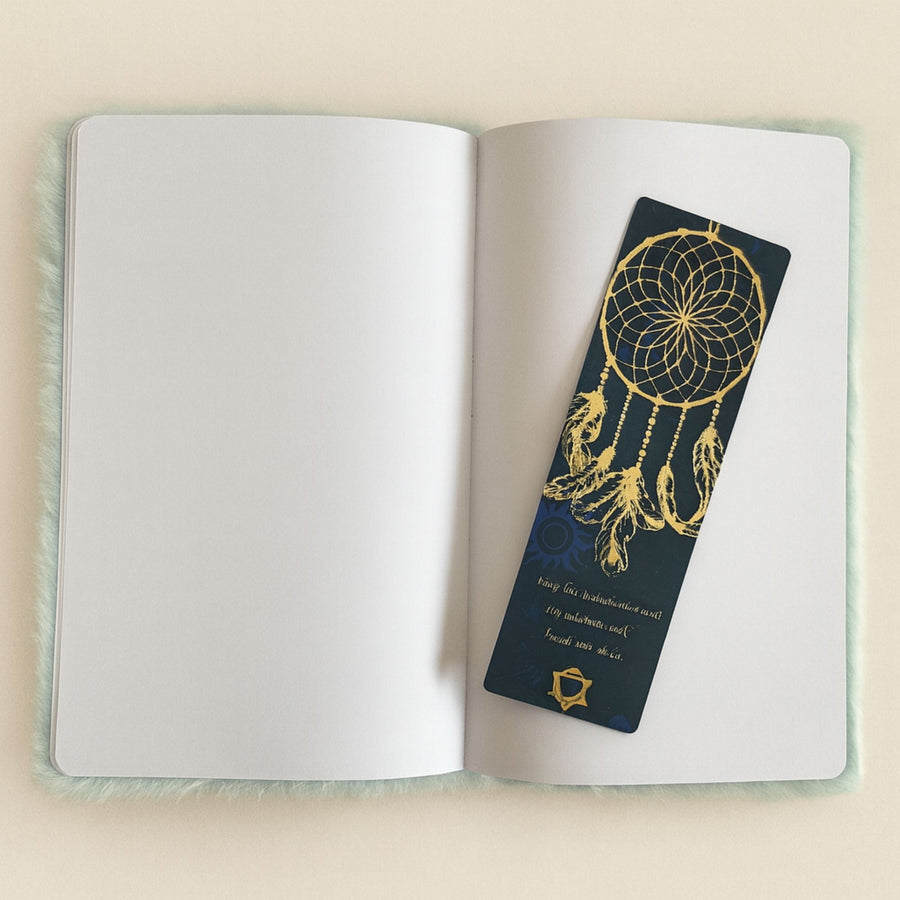Carnet de Rêves en Peluche 80 Pages – Messages au Clair de Lune