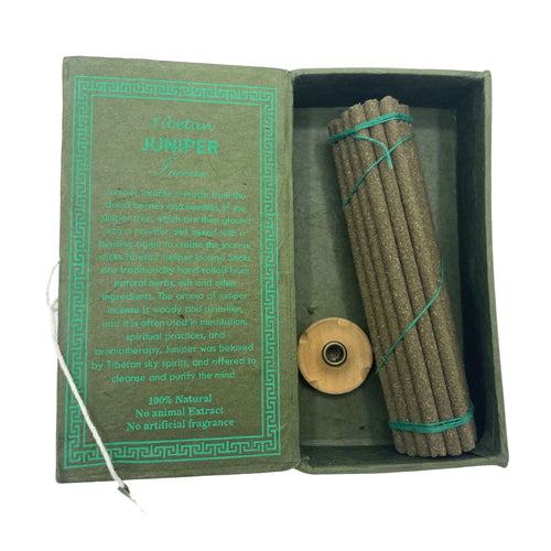 Coffret Cadeau d'Encens Dhoop de l'Himalaya – Genièvre