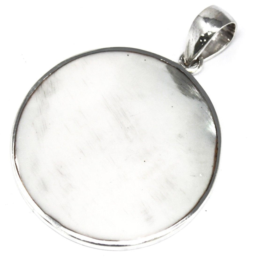 Pendentif Arbre de Vie Argent 925 30 mm – Nacre Blanche