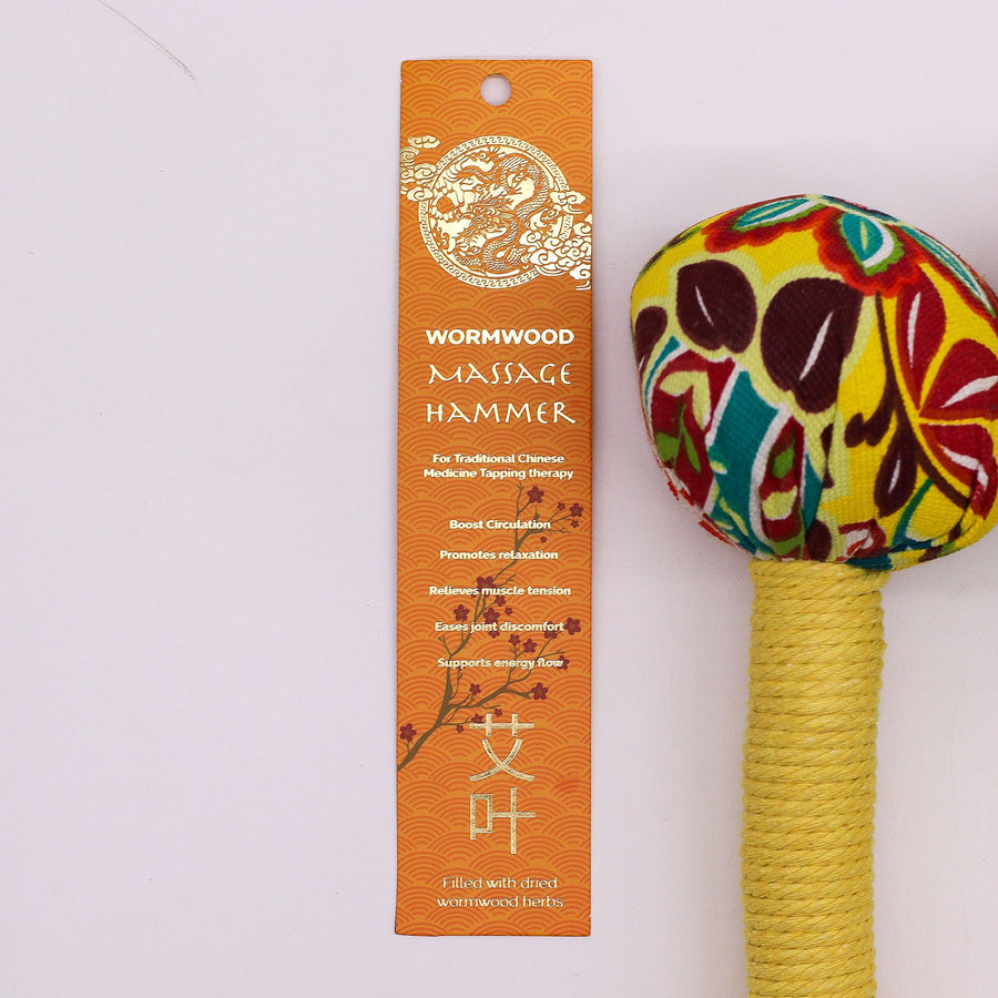 Marteau de Massage à l'Armoise – Jaune