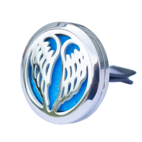 Kit Diffuseur de Voiture Aromathérapie – Ailes d'Ange 30 mm