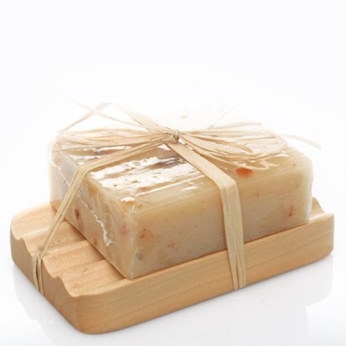 Porte-Savon en Bois Hemu – Modèle Strié