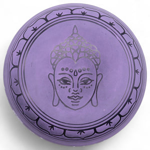 Bol Chantant Tibétain Champignon Extra Puissant – Violet (23 cm)